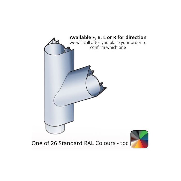 111x138mm Guardian Aluminium Branch - 112 Degree - One of 26 Standard Matt RAL colours TBC