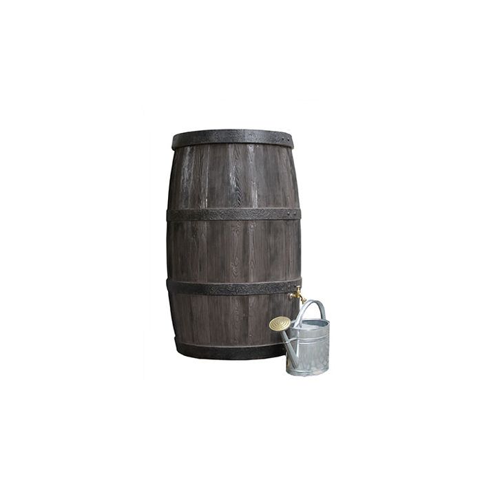 Barrel 270ltr water tank 105h x 60w with Brass Tap