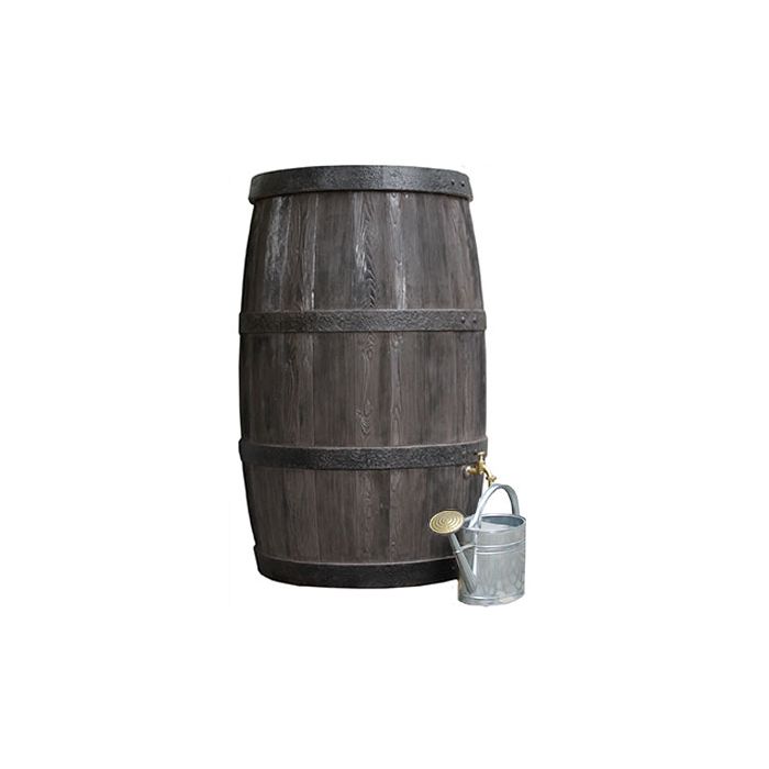 Barrel 500ltr water tank 118h x 79w with Brass Tap