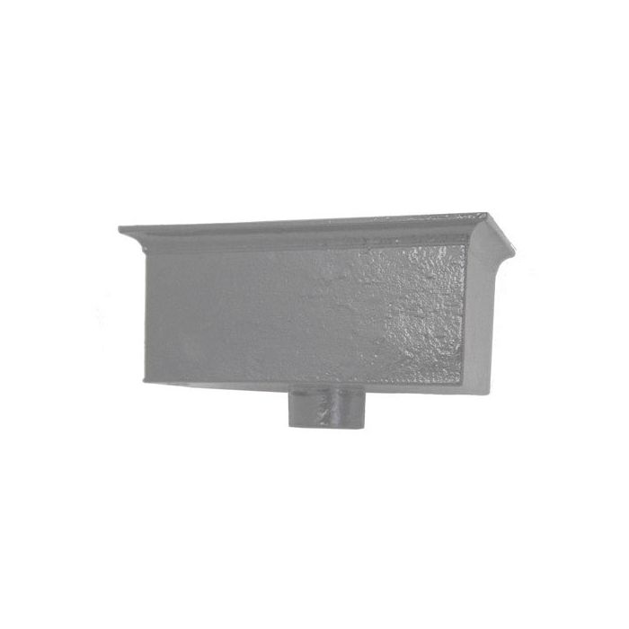 Cast Iron H42(24) Ornamental Hopper - 610x184x150mm - Transit Primed