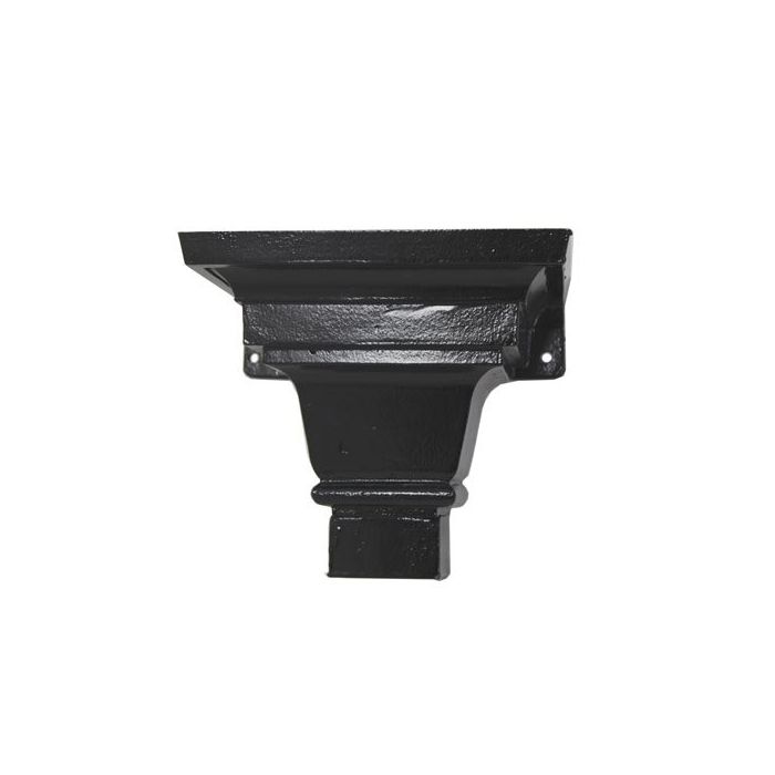 Cast Iron H58 Ornamental Hopper - 350x203x203mm - Black