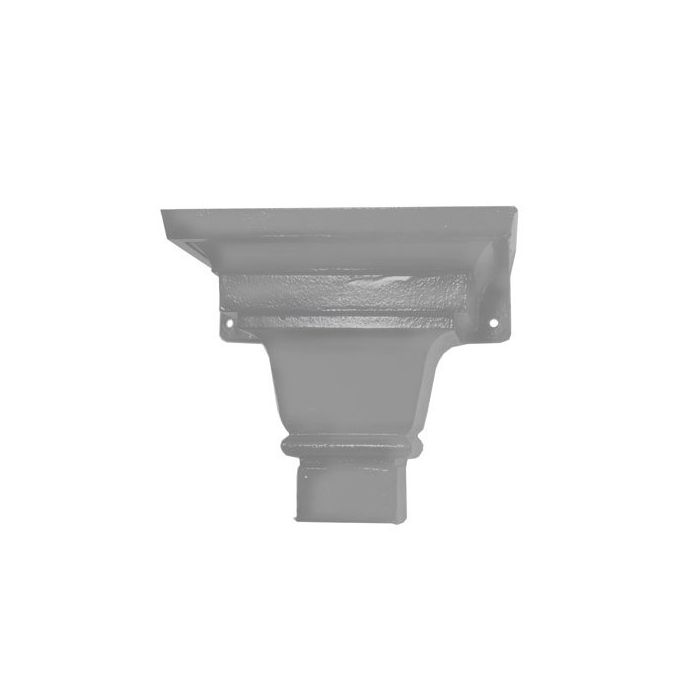 Cast Iron H58 Ornamental Hopper - 350x203x203mm - Transit Primed