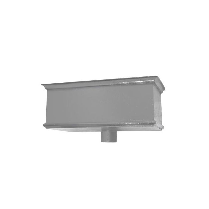 Cast Iron H82(19) Ornamental Hopper - 482x235x200mm  - Transit Primed