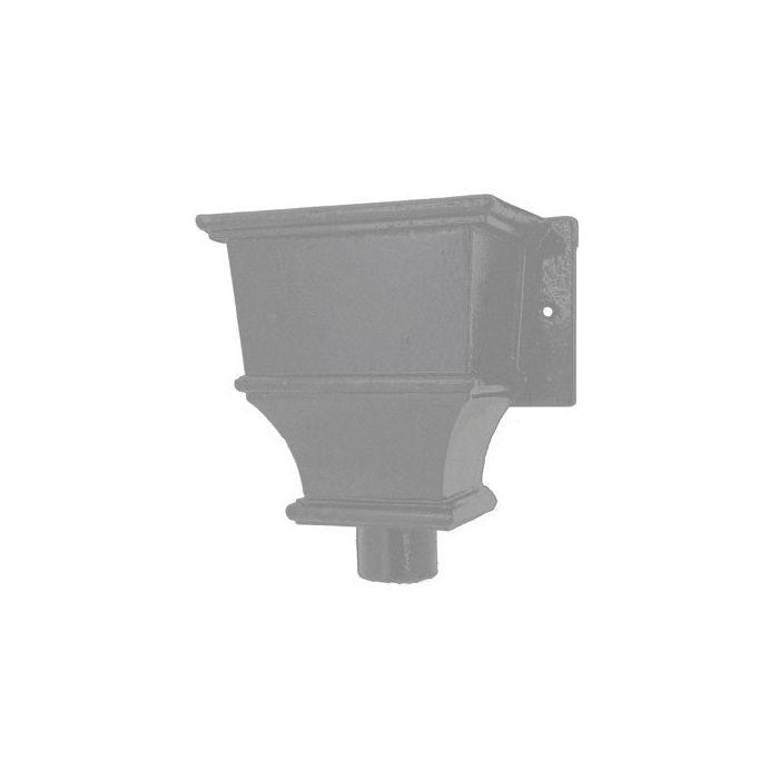 Cast Iron H97 Ornamental Hopper - 320x197x232mm - Transit Primed