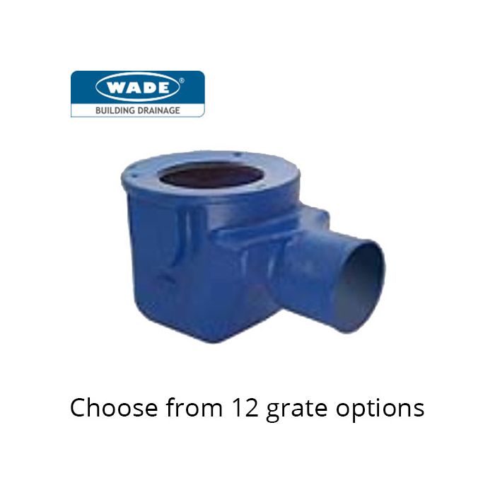 G304 Vari-Level 'P' Trapped 50mm Seal Cast Iron Wade Drain Bundle