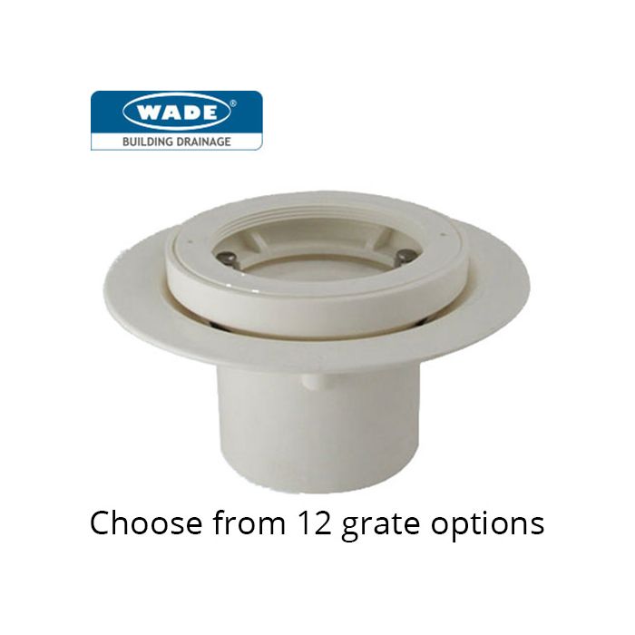 GP614 Vari-Level 'S' Trapped 50mm Seal Cast Iron Wade Drain Bundle