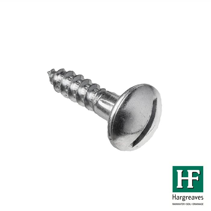 Hargreaves Foundry 6.3x38mm Gutter Fixing Screw with Washer