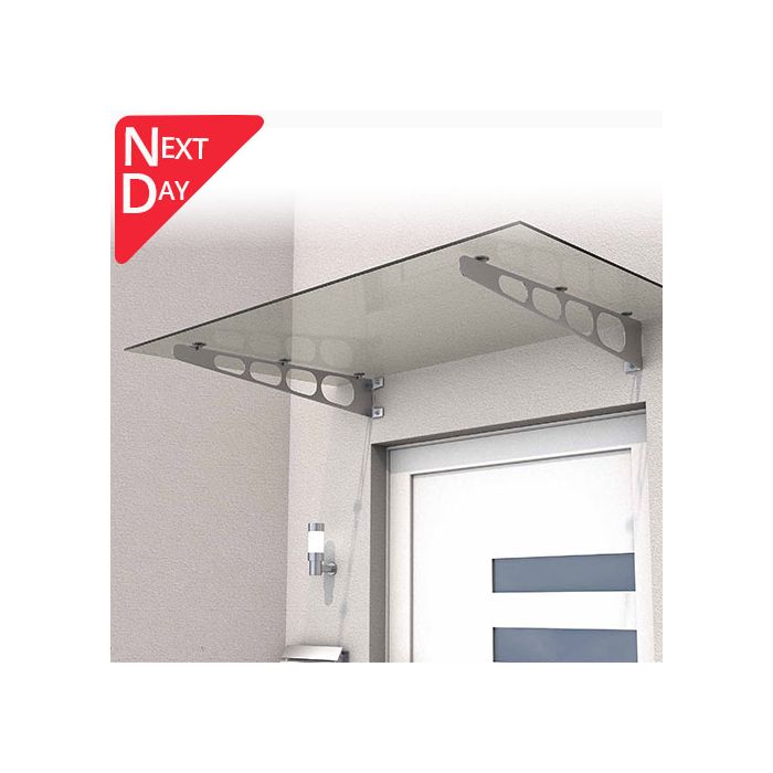 HD Stainless Steel LT Canopy 140x90x16cm - Clear Glass 8mm