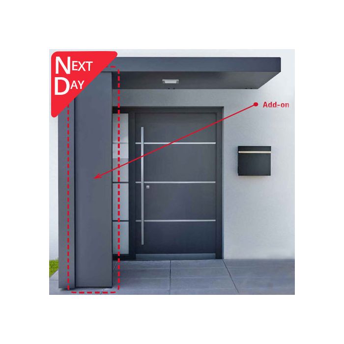 Upgrade a BS Side Panel with a RAL 7016 Anthracite Grey Depot Panel 330mm x 220cm