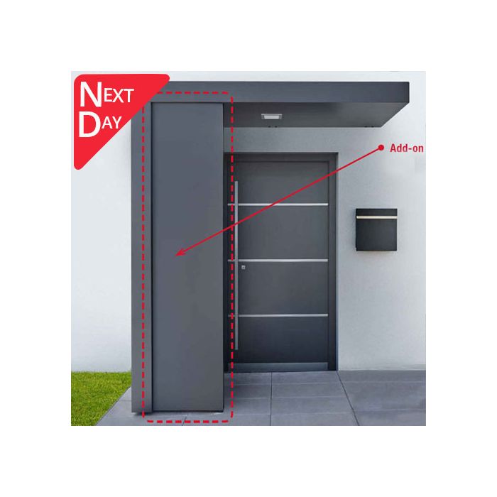 Upgrade a BS Side Panel with a RAL 7016 Anthracite Grey Depot Panel 550mm x 220cm