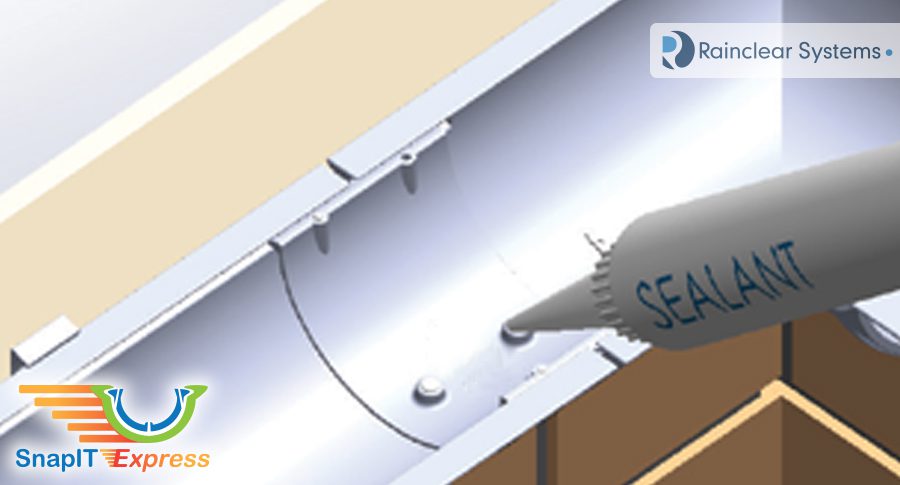 SnapIt Express Specialist Silicone injected into joint illustrated