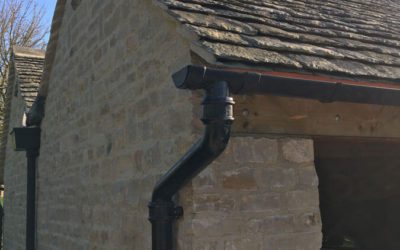 Can you repair cast iron downpipes?